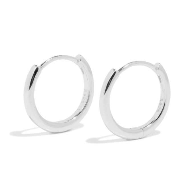 THE BASE HOOP LARGE - solid gold from Bound Studios