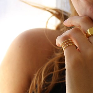 THE JADA RING - solid gold from Bound Studios