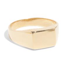 THE SPENCER RING - 18k gold plated via Bound Studios