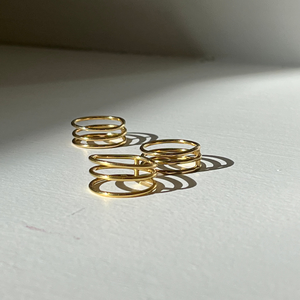 THE JADA RING - solid gold from Bound Studios