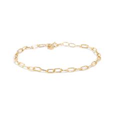 THE CHARLIE BRACELET - Solid 14k yellow gold via Bound Studios