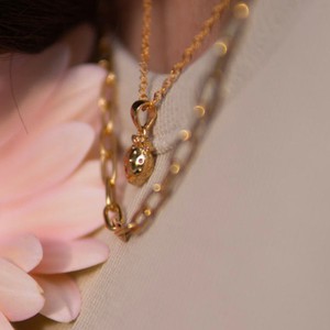 THE STRAWBERRY PENDANT - solid gold from Bound Studios