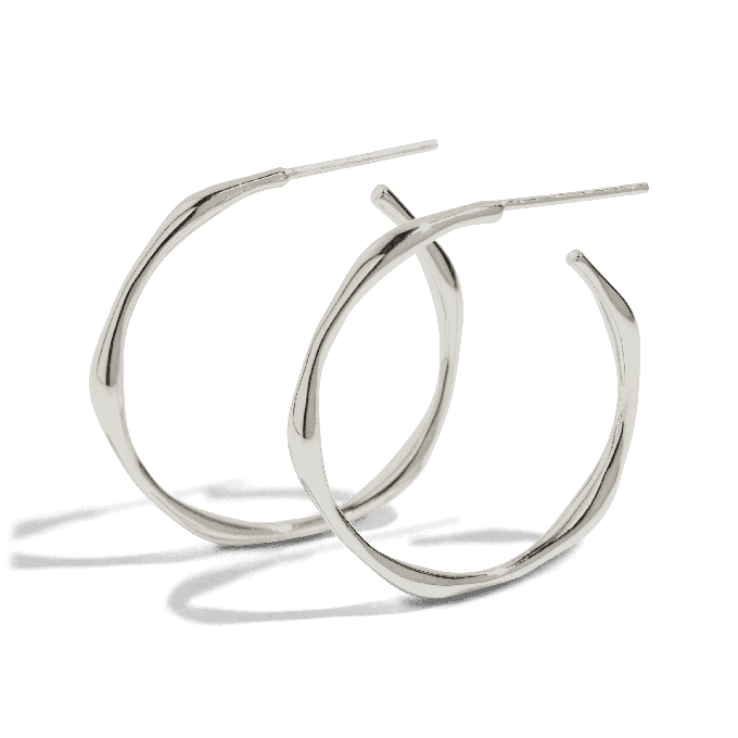 THE COCO HOOP - sterling silver from Bound Studios