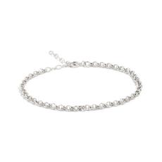 THE RILEY ROLO BRACELET - sterling silver via Bound Studios