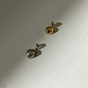 THE PEACH PENDANT - solid gold from Bound Studios