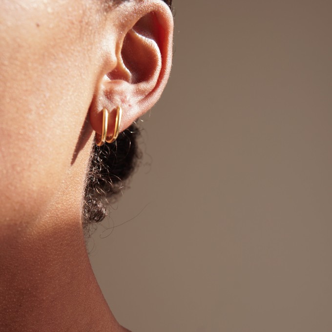 THE HARLEY MOLLY HOOP S - 18k gold vermeil from Bound Studios