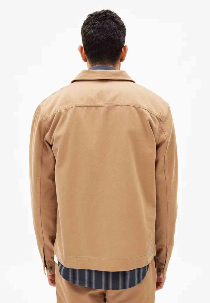 Staavro overshirt - Pale Umber from Brand Mission