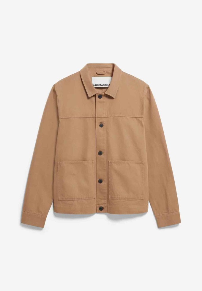Staavro overshirt - Pale Umber from Brand Mission