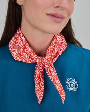 Asis Percales Daisy Cotton Scarf from Brava Fabrics