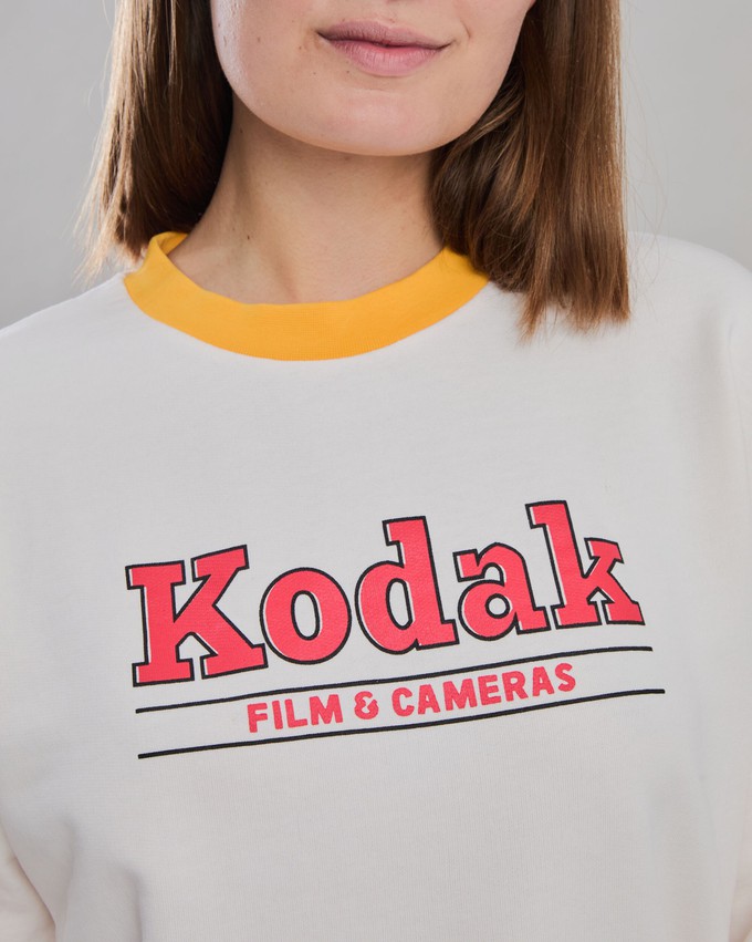 Kodak Retro FIlm Sweatshirt W Ecru from Brava Fabrics