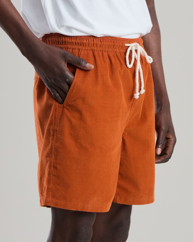 Baby Cord Shorts Copper from Brava Fabrics