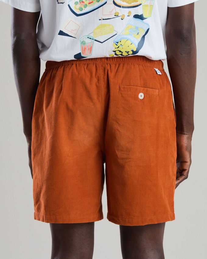 Baby Cord Shorts Copper from Brava Fabrics