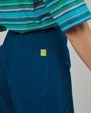 High Waist Shorts Blue from Brava Fabrics
