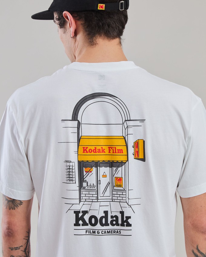 Kodak Shop Tshirt White from Brava Fabrics