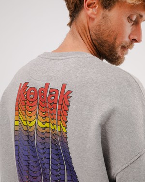 Kodak Color Oversize Sweatshirt Grey from Brava Fabrics
