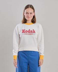 Kodak Retro FIlm Sweatshirt W Ecru via Brava Fabrics