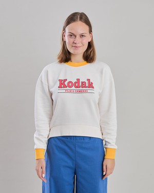 Kodak Retro FIlm Sweatshirt W Ecru from Brava Fabrics