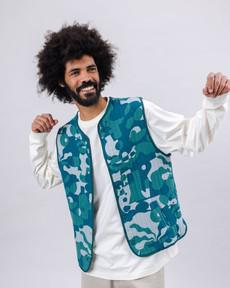 Sobremesa Quilt Vest via Brava Fabrics