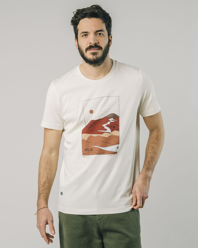 Gobi T-Shirt Ecru from Brava Fabrics