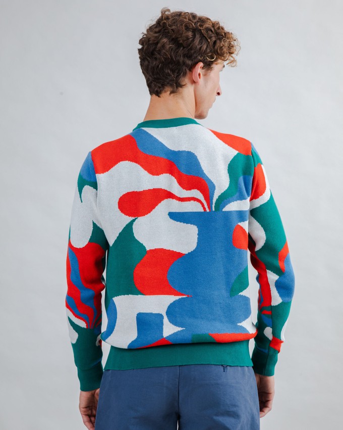 Jacquard Sweater Sobremesa from Brava Fabrics