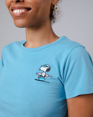 Peanuts Beach Tee Blue from Brava Fabrics