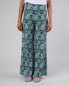 Spring Wide Leg Pants Blue via Brava Fabrics