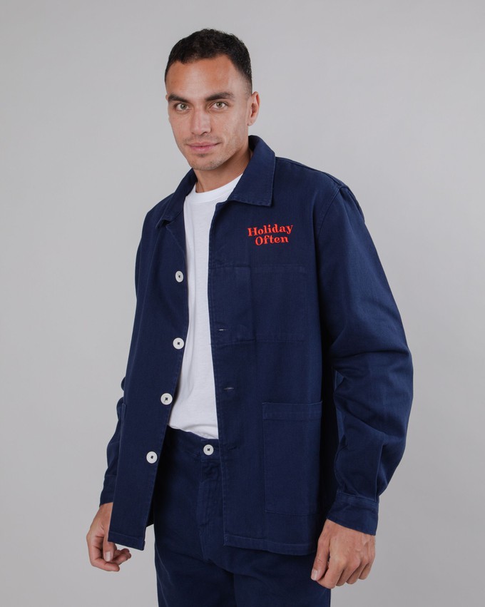 Holiday Jacket Navy from Brava Fabrics