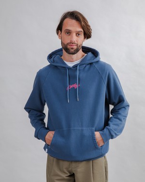 Brava Gum Hoodie Sweatshirt Indigo from Brava Fabrics