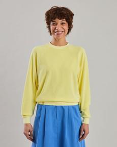 Terry Ranglan Sweatshirt Yellow via Brava Fabrics