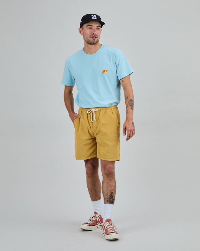 Baby Cord Shorts Mustard from Brava Fabrics