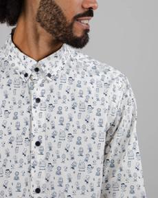 Peanuts Friends Forever Shirt White via Brava Fabrics