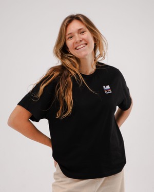 Kodak Color Oversize Tee Black from Brava Fabrics