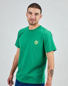 Asis Percales Daisy T-Shirt Green via Brava Fabrics