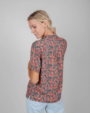 Asis Percales Passerine Aloha Blouse from Brava Fabrics