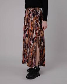 Etna Long Skirt Brown via Brava Fabrics