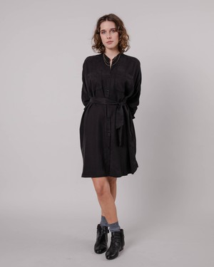 Oversize Mao Dress Black from Brava Fabrics