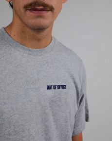 Out of Office T-shirt Grey via Brava Fabrics