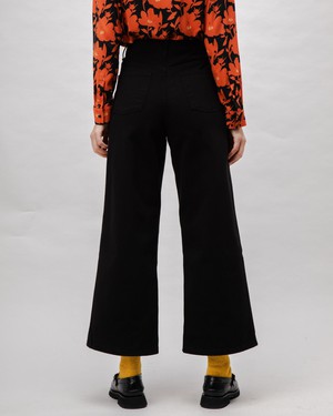 5 Pocket Twill Pants Black from Brava Fabrics
