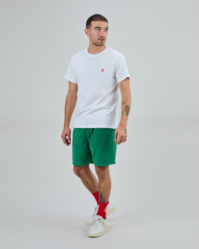 Atari Telescopic Logo T-Shirt White from Brava Fabrics