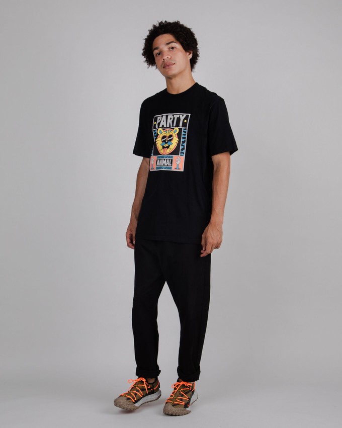 Yeye Weller Party T-Shirt Black from Brava Fabrics
