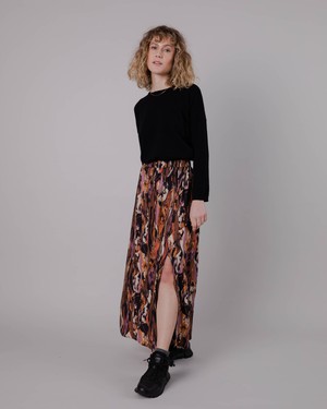 Etna Long Skirt Brown from Brava Fabrics