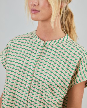 Sardinas Sleeveless Blouse Yellow from Brava Fabrics