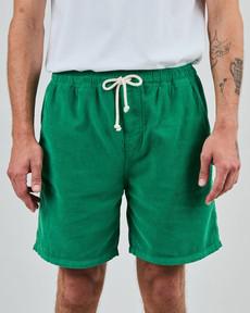 Baby Cord Shorts Green via Brava Fabrics