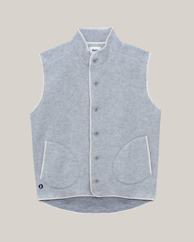 Ibuki Vest Grey from Brava Fabrics