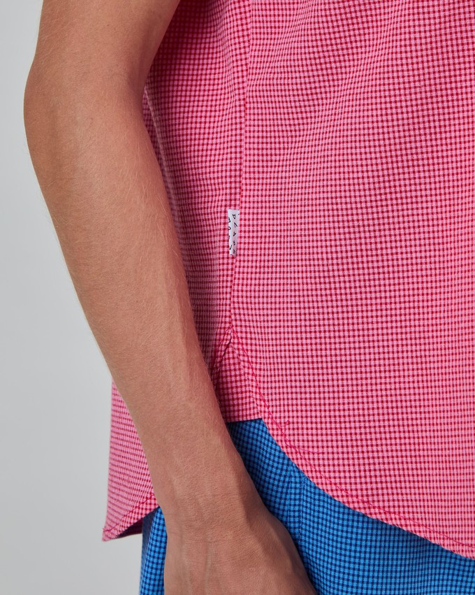 Checks Sleeveless Blouse Pink from Brava Fabrics