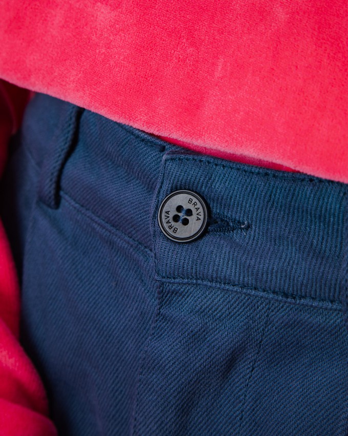 Wide Leg Pants Indigo from Brava Fabrics