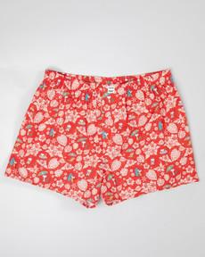Peanuts Tropical Boxer Red via Brava Fabrics