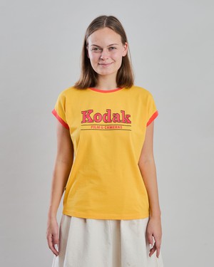 Kodak Retro FIlm Tee W Yellow from Brava Fabrics