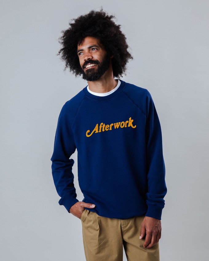 Afterwork Sweatshirt Navy from Brava Fabrics
