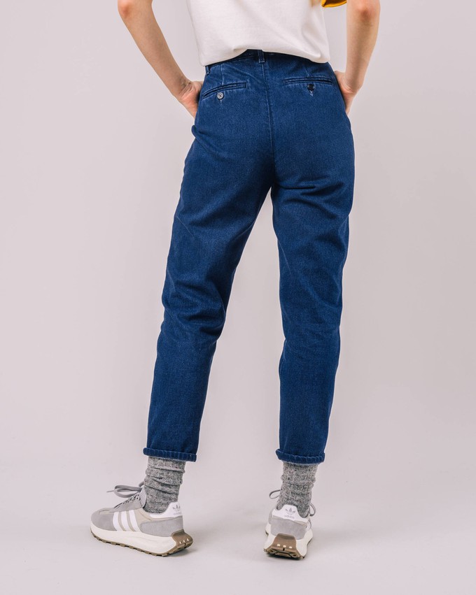 Regular Pleated Chino Denim from Brava Fabrics